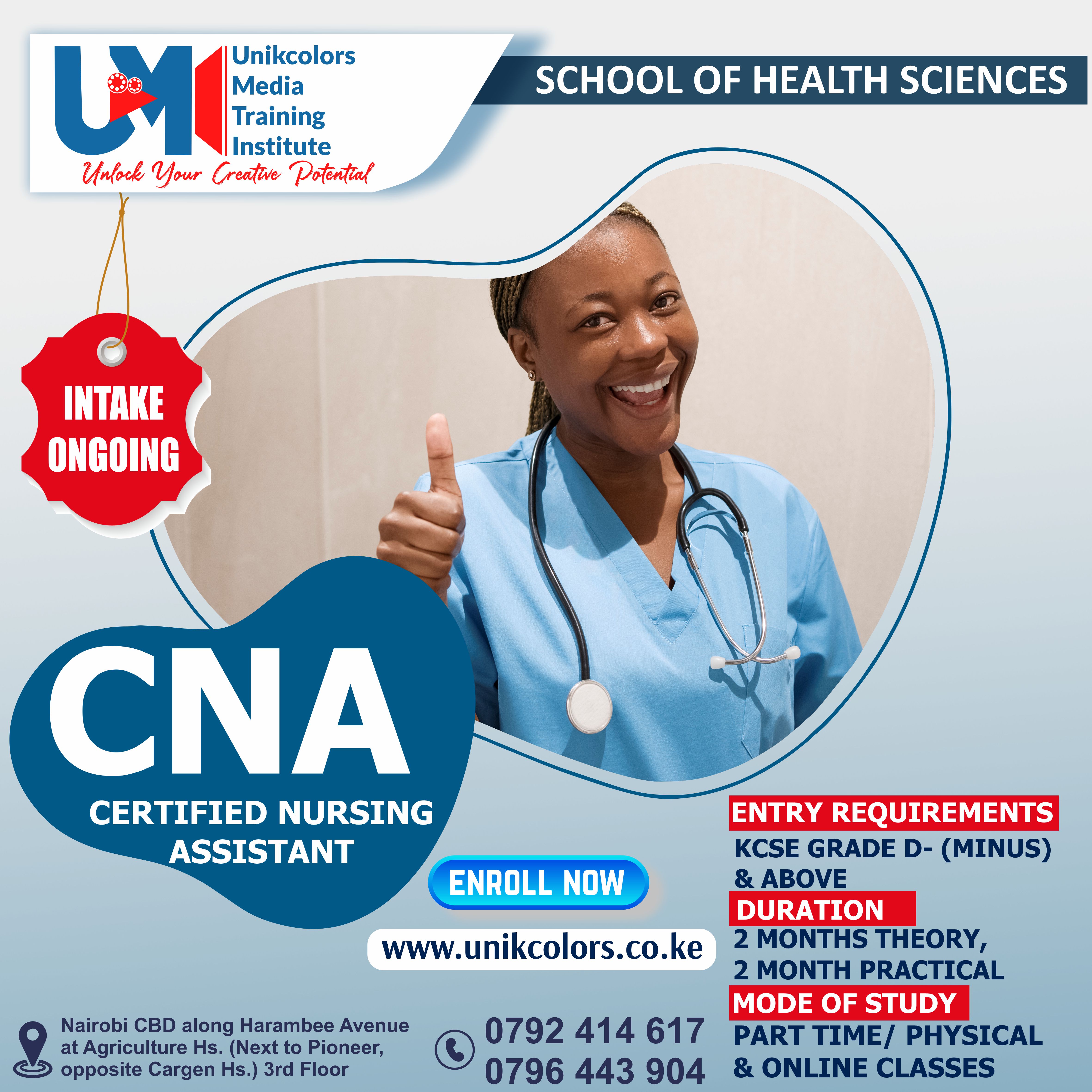 CERTIFIED NURSING ASSISTANT - CARE GIVER COURSE